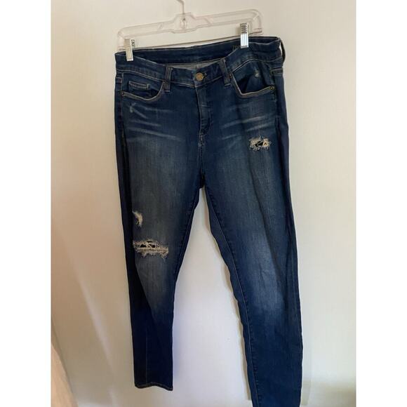 Blank NYC The Great Jones High Rise Skinny Distressed Jeans Size 30 - Picture 1 of 8